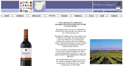 Desktop Screenshot of burridgewine.com